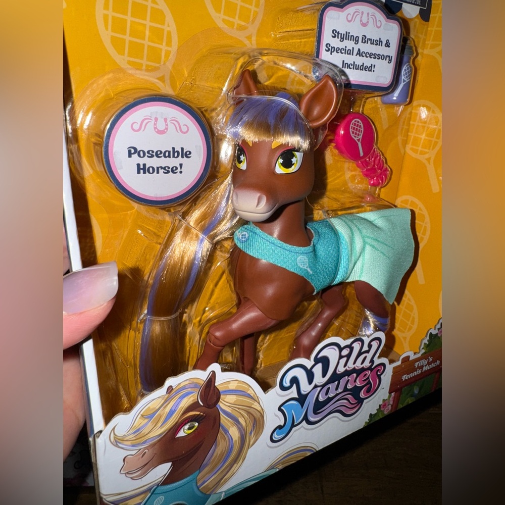 Wild Manes pony like My Little Pony but poseable NEW